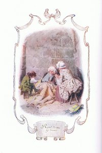 Read me by turns, ur The Vicar of Wakefield utgiven av J M Dent & Son Ltd, 1920-talet. av Charles Edmund Brock